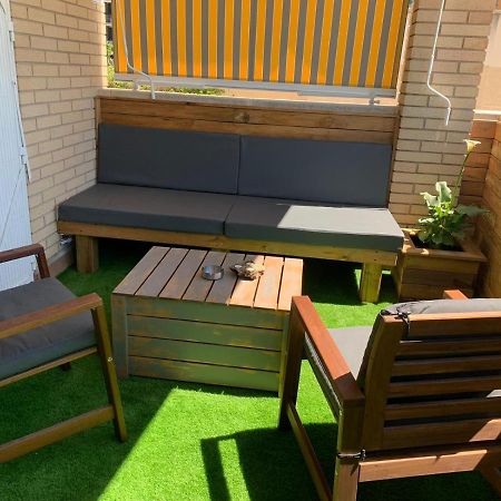 Apartamento Para 5 Personas Frente Al Mar Con Piscina Y Parking Cubelles Zewnętrze zdjęcie