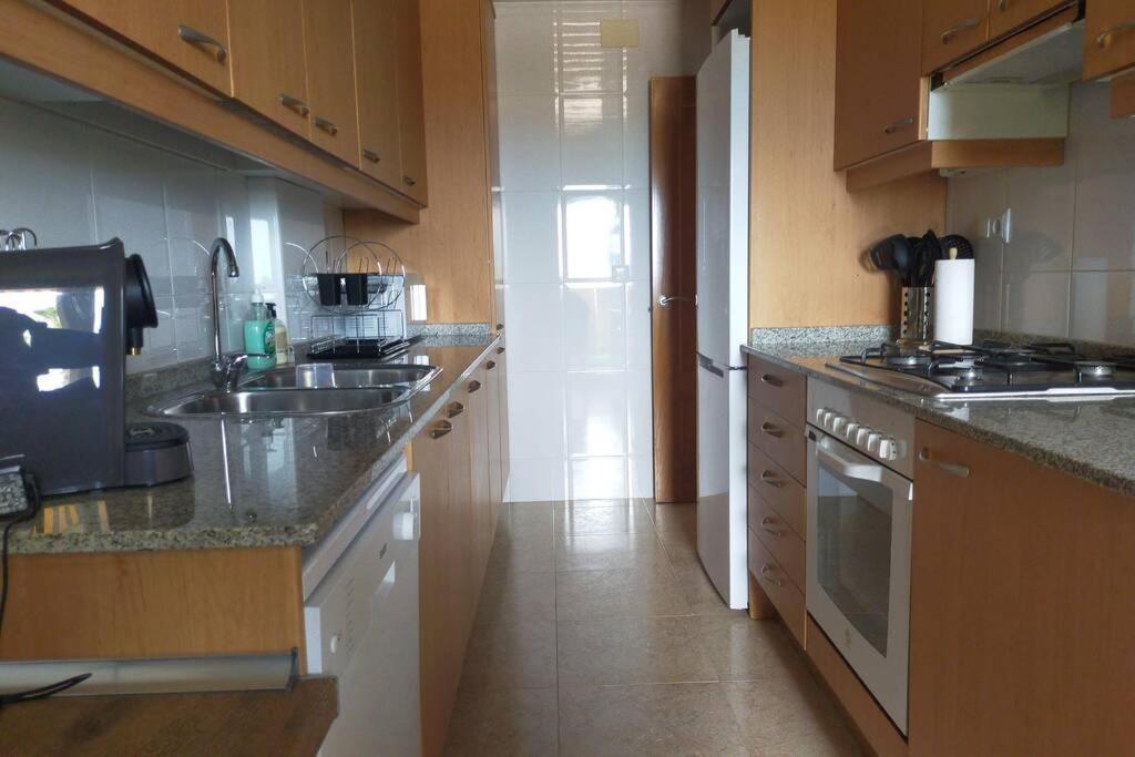 Apartamento Para 5 Personas Frente Al Mar Con Piscina Y Parking Cubelles Zewnętrze zdjęcie