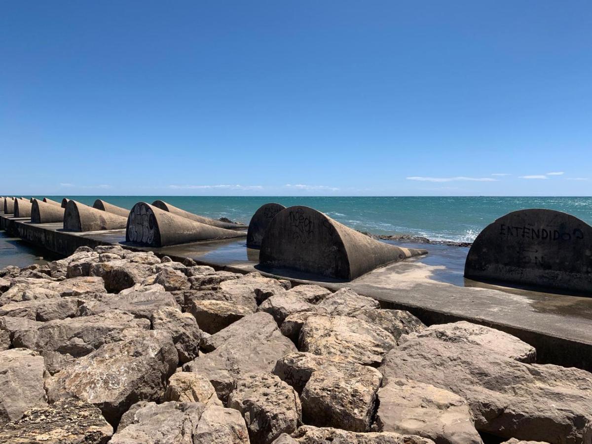 Apartamento Para 5 Personas Frente Al Mar Con Piscina Y Parking Cubelles Zewnętrze zdjęcie